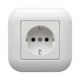 Priza schuko ovivo loft st alb 404-010301-217