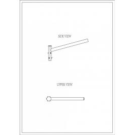 Brat simplu drept 1.5m