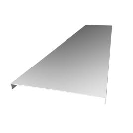 Capac jgheab metalic 100x15mm