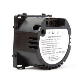 Modul intrerupator simplu aparataj touch pulsar ns