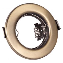 Rama spot rotund bronz antic gu10 fara sursa