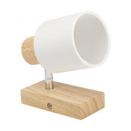 Spot bara nordik alb+natur 1xe14 40w