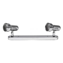 Spot bara rodin crom 2xe27 60w