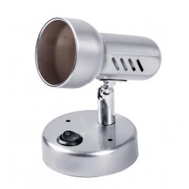 Spot bara rodin crom mat 1xe14 intrerupator 60w