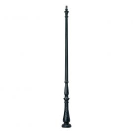 Stalp cu usita pentru gradina horeb 3.5m negru