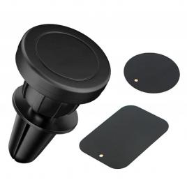 Suport magnetic auto pentru telefon, rotire 360° negru