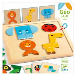 Geo Basic Djeco joc pentru bebe cu forme geometrice