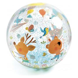 Minge usoara Djeco - Animalute in miscare Bubbles ball