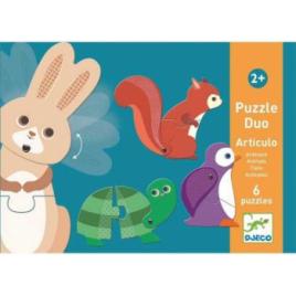 Puzzle duo mobil animale Djeco