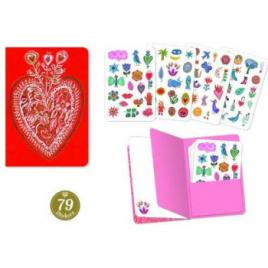 Set Carnet cu abtibilduri Djeco Aurelia