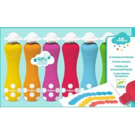 Set Markere rotunde pentru bebe Djeco