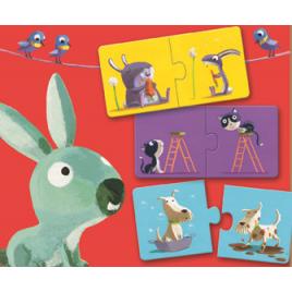 Puzzle duo Djeco Antonime