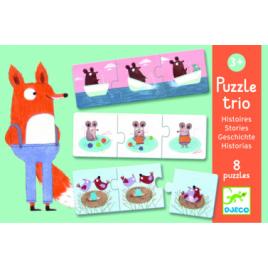 Puzzle trio Djeco cauza-efect