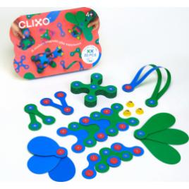 Set Clixo de construit cu magnet Itsy pack Blue-Green 30