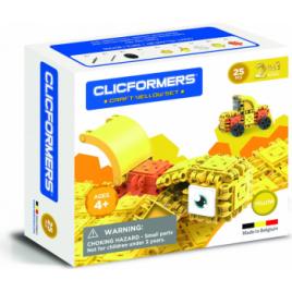 Set de construit Clicformers- Craft galben