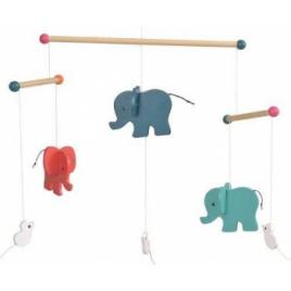 Elefanti Decoratie mobil lemn Egmont
