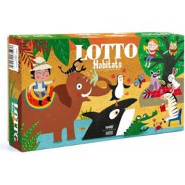 Joc de asociere Londji Loto habitat