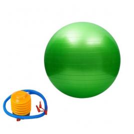 Minge pentru gimnastica, lejla pompa inclusa, 65 cm, verde