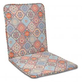 Perna decorativa, lejla pentru scaun cu spatar, model carouri multicolor 87 x...