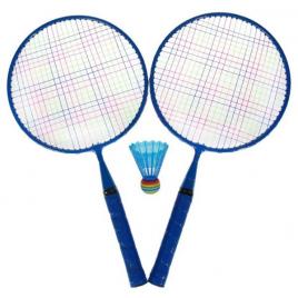 Rachete de badminton, lejla, ideale pentru baietei, albastru