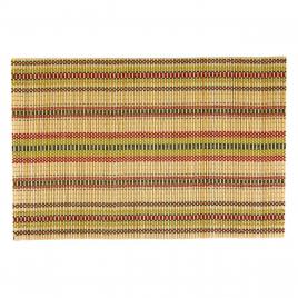 Suport farfurie, lejla, bambus, colorat, 30×45 cm, multicolor