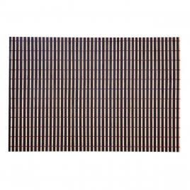 Suport farfurie, lejla, bambus, negru/bej, 30×45 cm