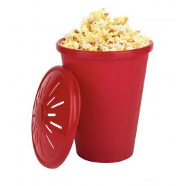 Vas preparare rapida popcorn in cuptorul cu microunde