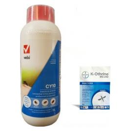 Insecticid Kothrine Bayer wg 20 gr + CY10 and ndash 1 L anti tantari muste gandaci capuse