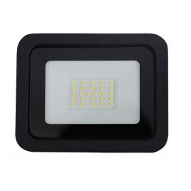Proiector LED, Primeled, slim, lumina neutra, 30W, IP65, negru