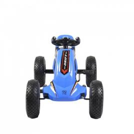 Kart cu pedale si roti gonflabile Moni Drift Air Blue