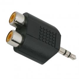 Adaptoare-y rca / jack2 x soclu rca-35 fisa st. jack