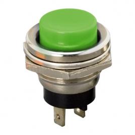 Buton 1 circuit 2a-250v off-(on) verde