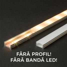 Ecran opal pt. profil aluminiu led - 1000 mm