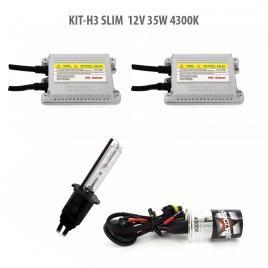 H3 slim  12v 35w 4300k