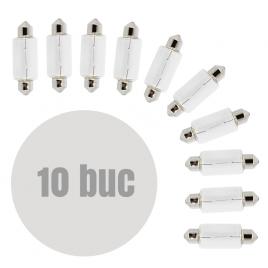 Bec auto c5w - 15x41mm 12v 5w - set de 10 - carguard