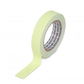 Banda adeziva antiglisanta - 5m x 25 mm - fosforescenta