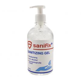 Sanifix+ gel dezinfectant pentru mâini cu dozator 500 ml