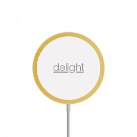 Delight - platformă magnetică de încărcare fără fir – type c - auriu