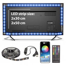 Bandă led smart -  pentru iluminare ambientală tv 24”-38” - sunshine