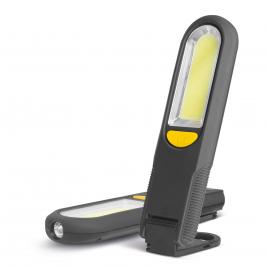 Reflector din sticlă - led cob + smd cu cârlig și alarmă