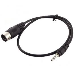 Cablu Jack 3.5 Stereo Tata - DIN 5 Pini Tata, 1.5m Lungime - Cablu MIDI