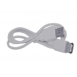 Cablu USB A Tata-Mama Gri, Versiune 2.0, 0.5 M Lungime - Prelungitor Extensie USB Tip Mama Tata