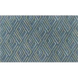 Tapet MallDeco de vinil Lores Decor gri-auriu 1246/5 pentru dormitor hol sau living dimensiune rola 1.06m x 1005m