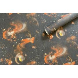 Tapet Cosmos decor Negru-cafea 1351-4 vinil rezistent la apa pentru  bucatarii rola 1065 mp