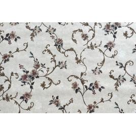Tapet de vinil termopresat pe suport netesut  Kiara Decor nisip-maro 7-1341 pentru living sau dormitor dimensiune 1.06 m x 10.05m