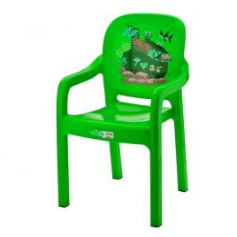 Scaun pentru copii happy kids culoare verde