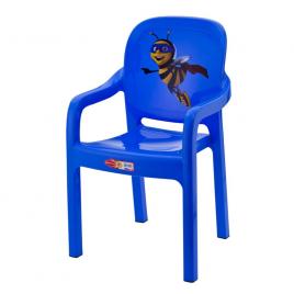 Scaun pentru copii happy kids culoare albastru