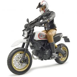 Motocicleta scrambler ducati desert cu sofer bruder