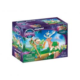 Playmobil ayuma - forest fairy cu animalul de suflet