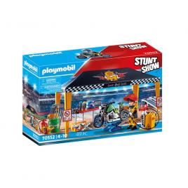 Playmobil stunt show - cort reparatii auto